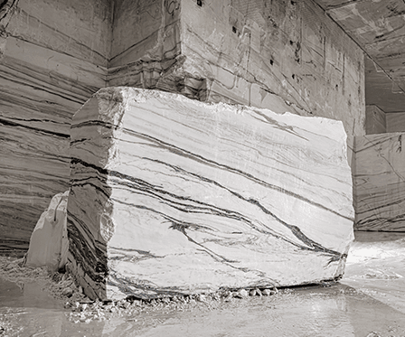 Lasa - A refined white marble from the Alps