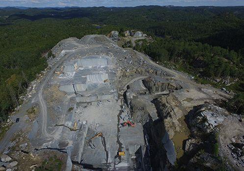 Blue Pearl #9 quarry