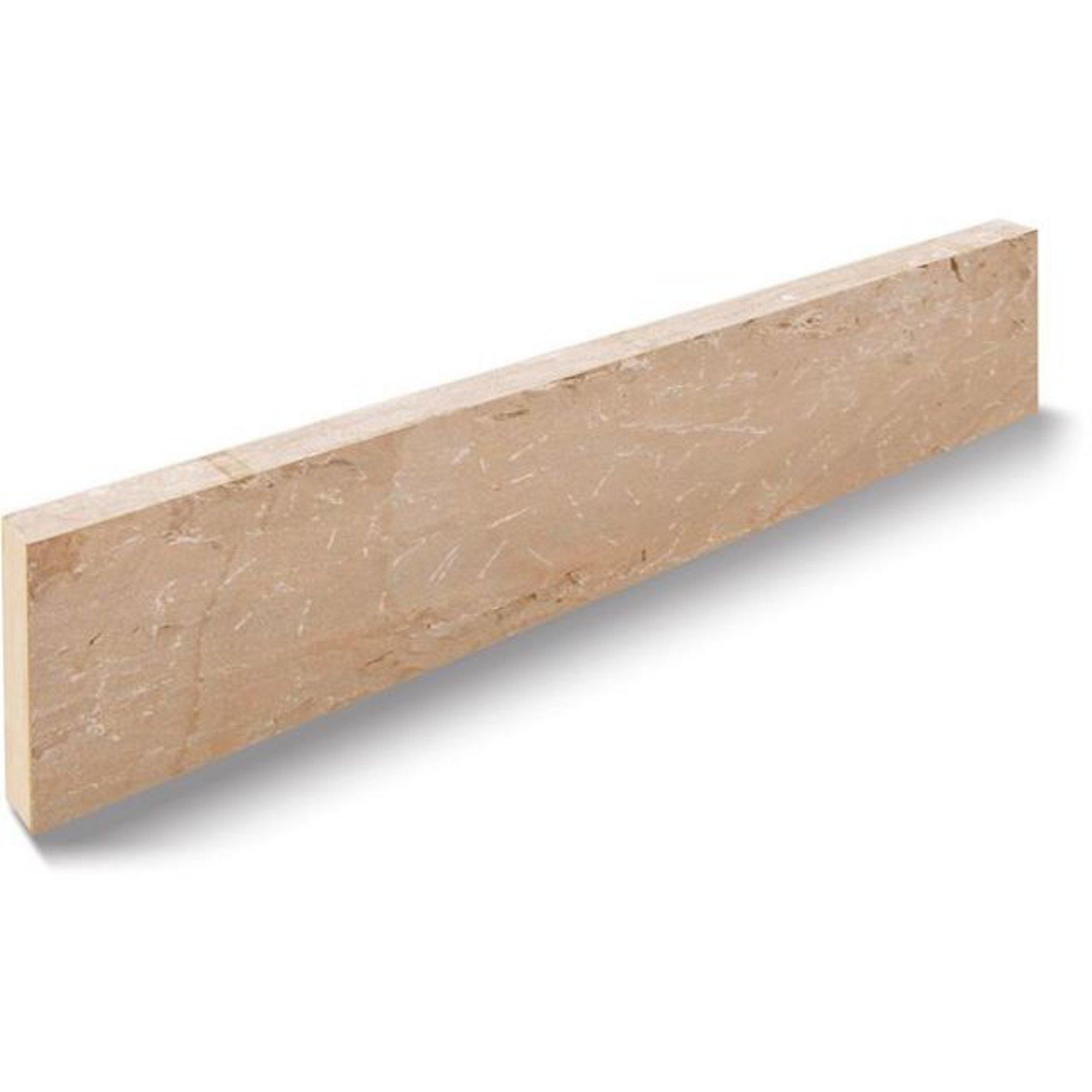 natural cleft, hand cut edges