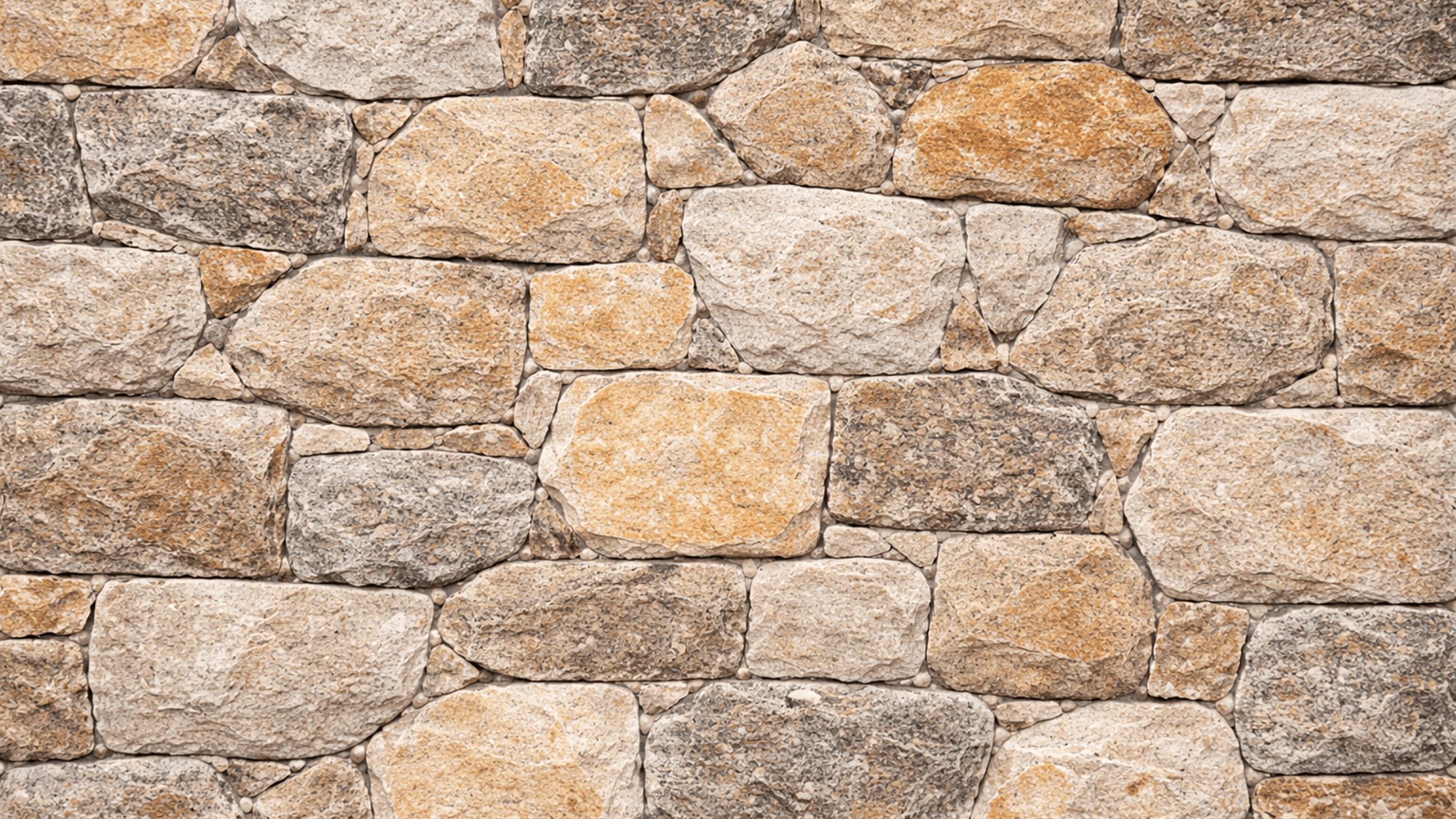 Natural cleft, hand cut edges