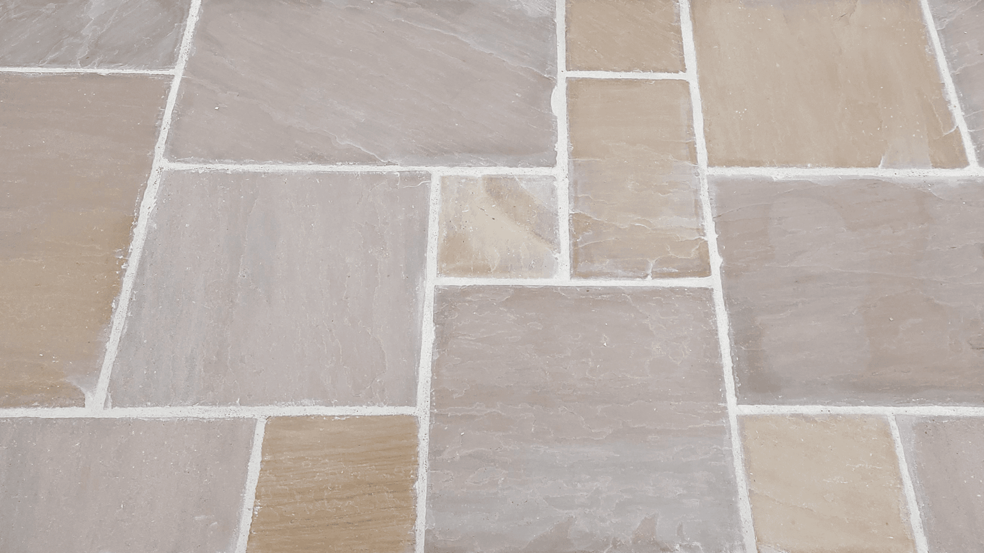natural cleft, hand cut edges