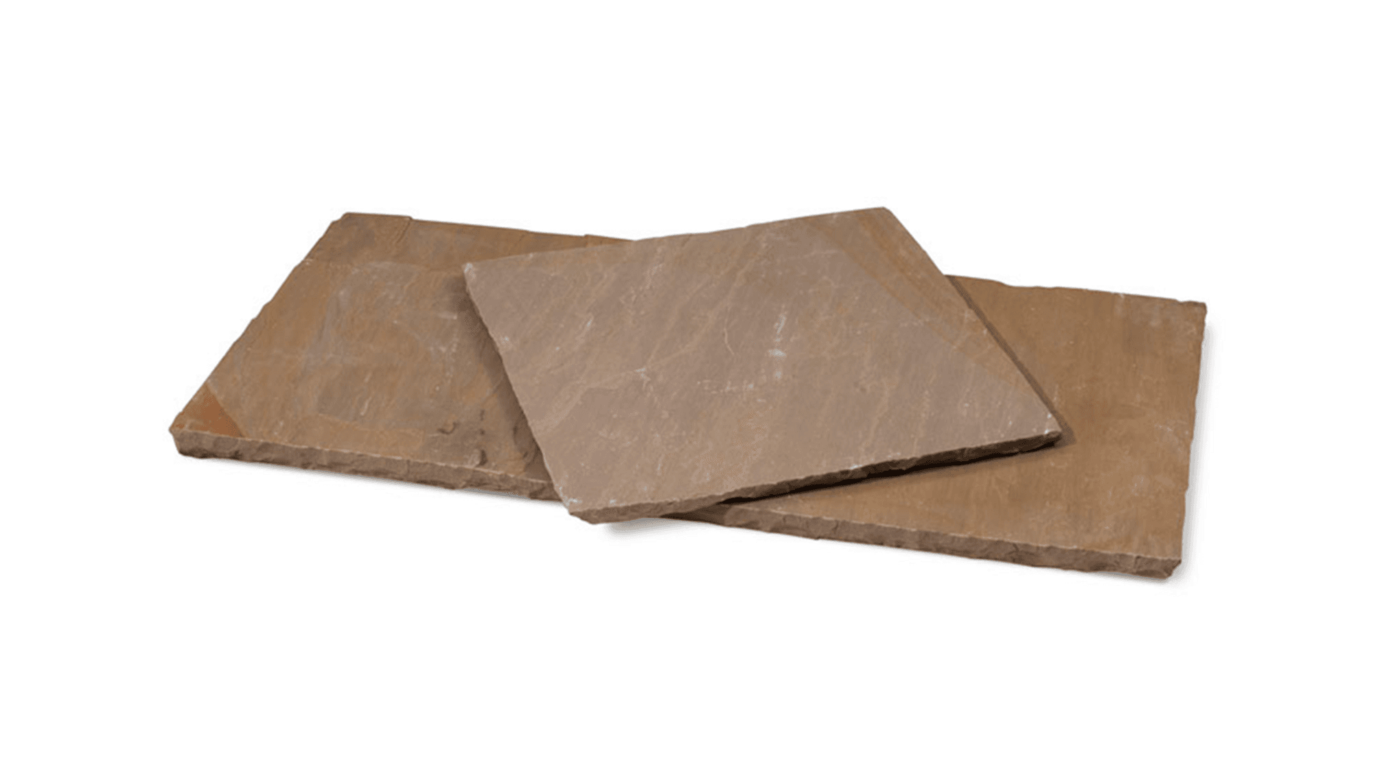 Natural cleft, hand cut edges