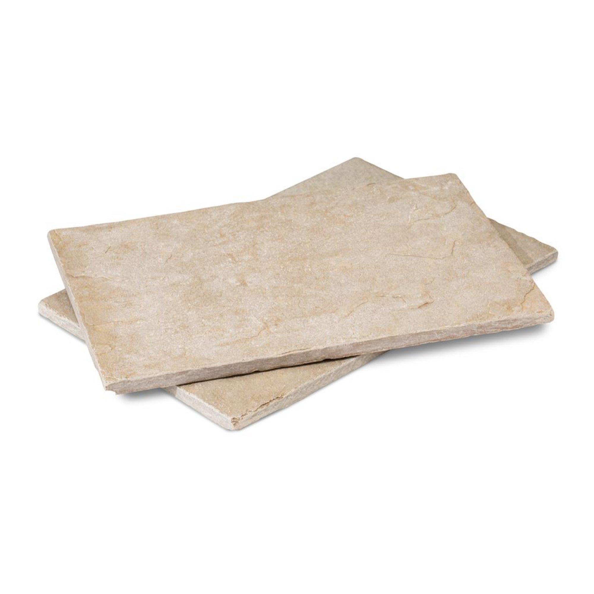 Natural cleft and tumbled, hand cut edges