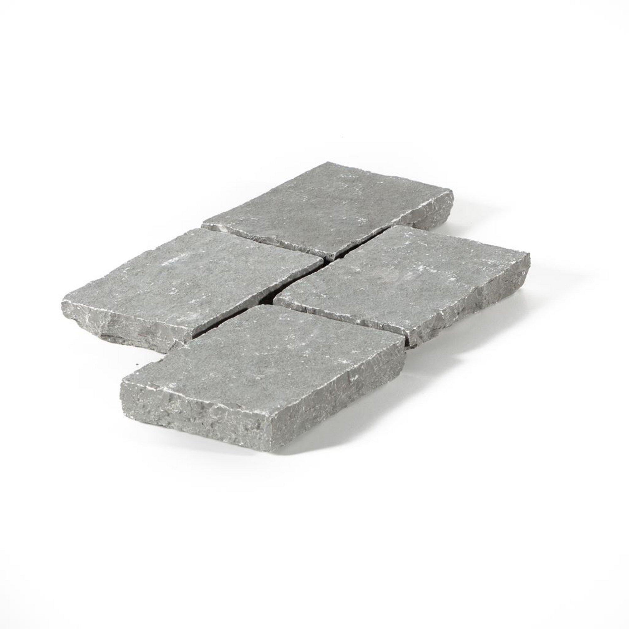 natural cleft, hand cut edges