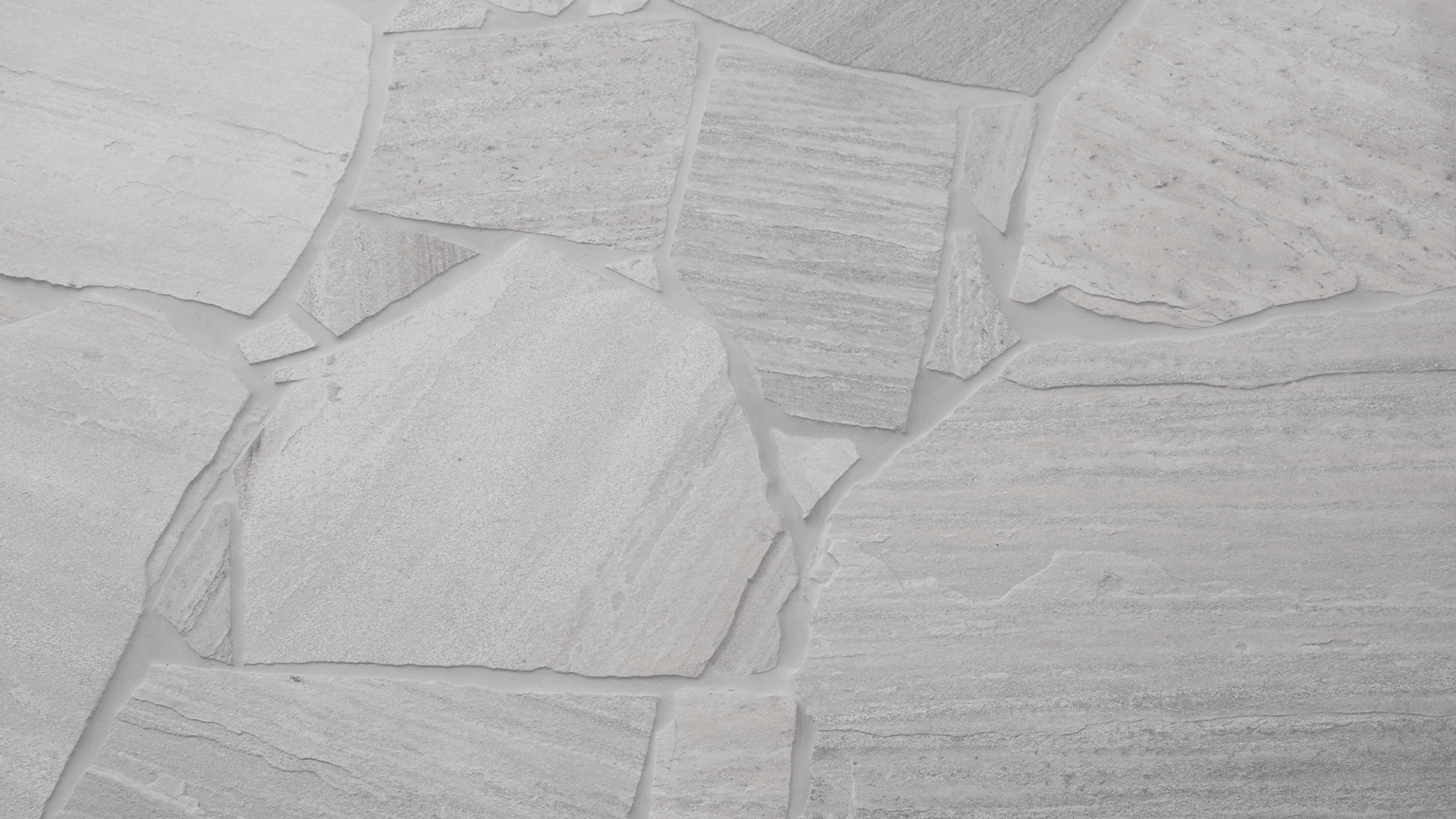 natural cleft, hand cut edges